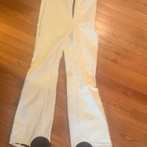Women's White Ski Pants
